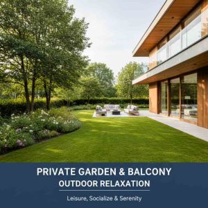 Private Garden, Balcony, and Outdoor Relaxation Spaces