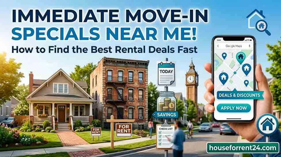 Immediate Move-In Specials Near Me