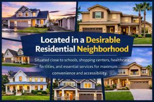 Located in a Desirable Residential Neighborhood