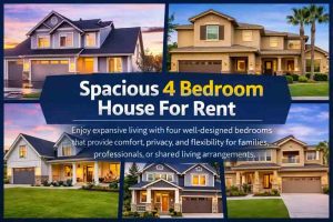 Spacious 4 Bedroom House for Rent