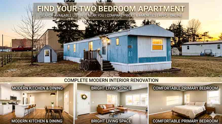 Two Bedroom Apartments Near Me for Rent