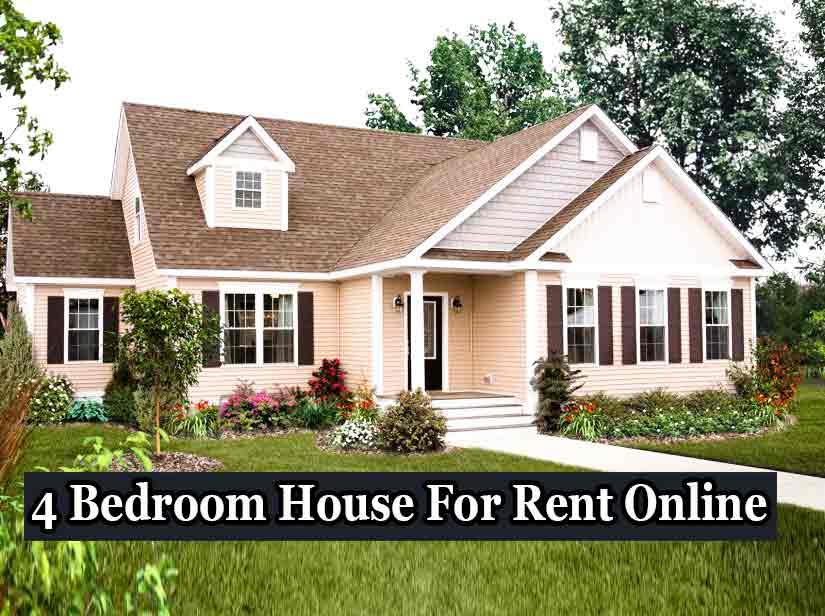 4 Bedroom House For Rent Online