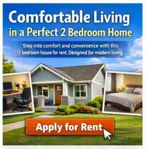 Comfortable Living in a Perfect 2 Bedroom Home