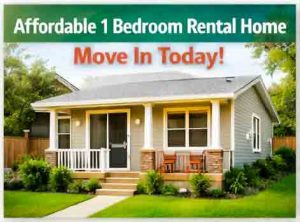 Affordable 1 Bedroom Rental Home – Move In Today