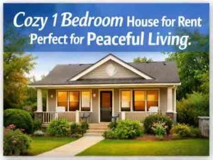 Cozy 1 Bedroom House for Rent – Perfect for Peaceful Living