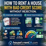 How to Rent a House with Bad Credit Score Without Rejection