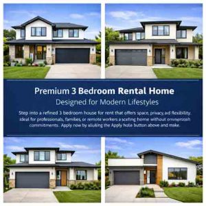 Premium 3 Bedroom Rental Home Designed for Modern Lifestyles