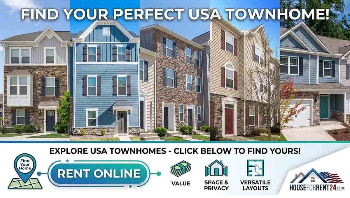 Townhomes for Rent in the USA